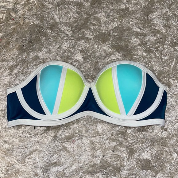 PINK bikini Bando top size XS (AA-B) - Picture 1 of 1